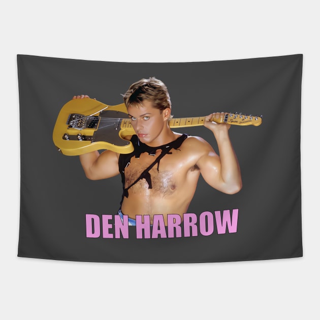 Den Harrow - Italo Disco Tapestry by wildzerouk