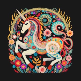 Unicorn In Flames  02 T-Shirt