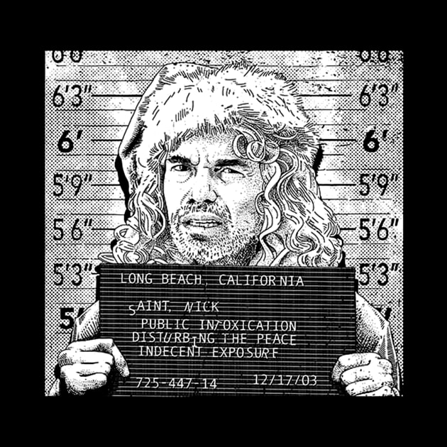 Mugshot Parody Artist Fan Art by TerBurch