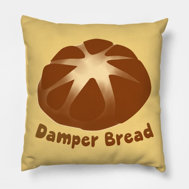 Aussie's Damper Bread by Creampie Pillow by CreamPie