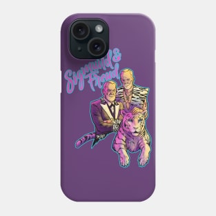 Sigmund & Freud (Curious Blue) Phone Case