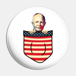 Eisenhower Chest Pocket Pin