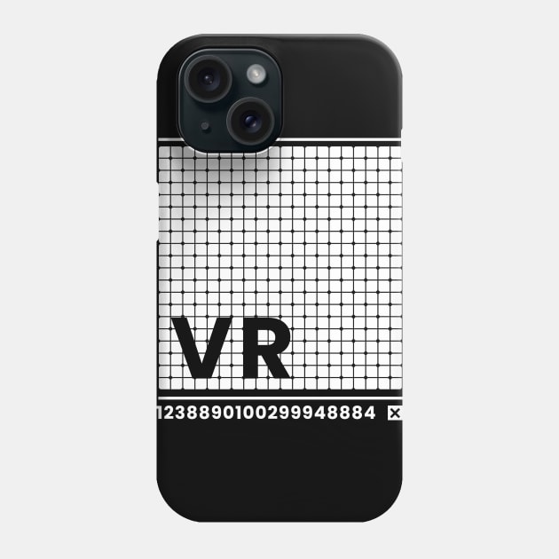 Vr optical illusion Phone Case by wearmenimal