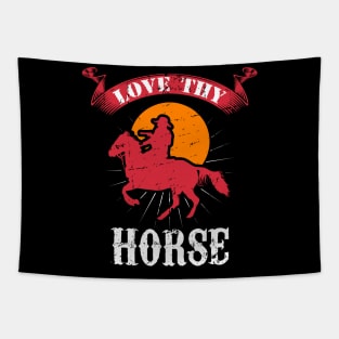 HORSES: Love Thy Horse Tapestry