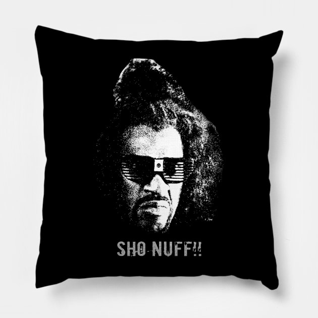 Who is The Master Shogun of Harlem Pillow by gulymaiden
