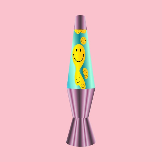 Smiley Lava Lamp by RawSunArt