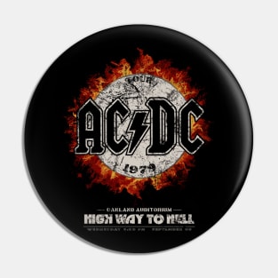 ACDC Legend T-Shirt Pin