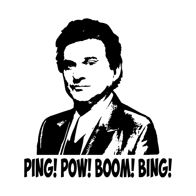 Joe pesci vintage movie ping pow boom by Julie lovely drawings