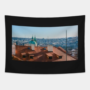 Cityscape of Prague Tapestry