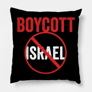 Boycott Israel Pillow