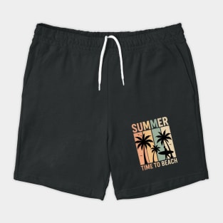 Summer Time to Beach Surf Design Shorts