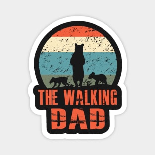Father Father's Day The walking Dad Bear Magnet