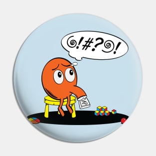 Q*bert - Pottymouth Pin