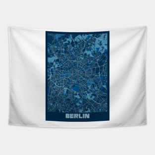 Berlin - Germary Peace City Map Tapestry