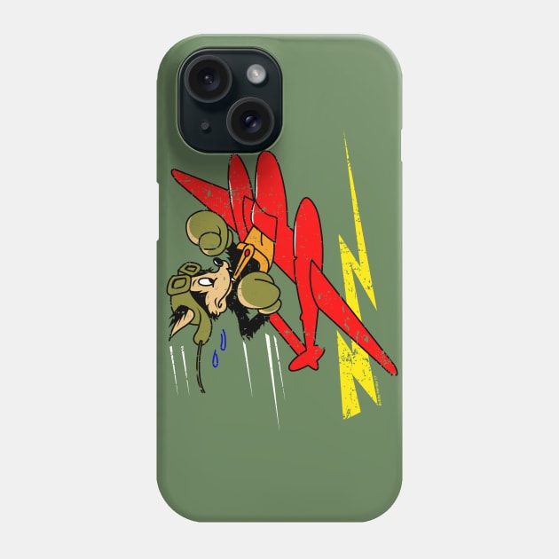 Wolf P-38  WW2 logo Phone Case by Illustratorator