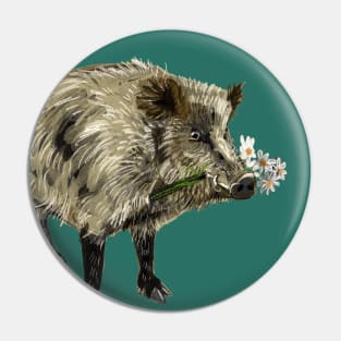 Love a boar Pin