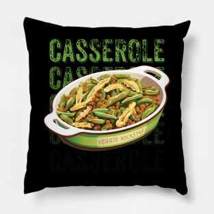 Veggie Rockstar Casserole Delight Pillow