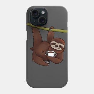 Sloth and Coffee Phone Case