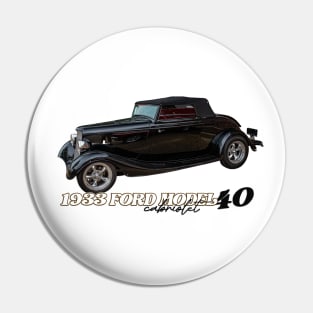 1933 Ford Model 40 Cabriolet Pin