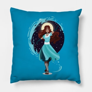 The Waterbender Pillow