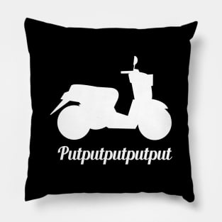 Scooter Putputputputput Pillow