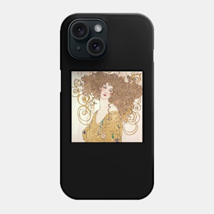 Gustav Klimt drawing Phone Case