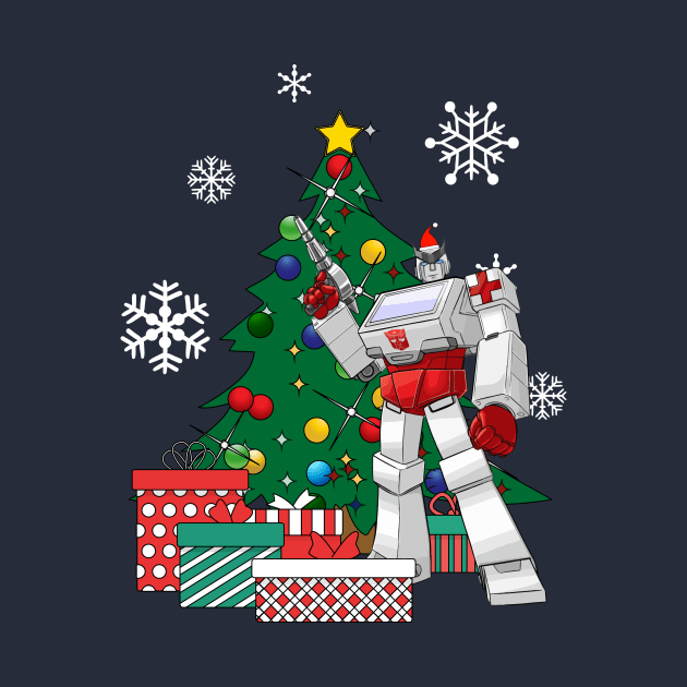 Ratchet Around The Christmas Tree Transformers by Nova5