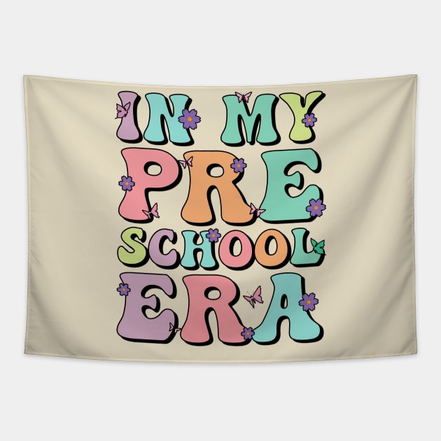 In My Preschool era, Back To School Tapestry by TrendyPlaza