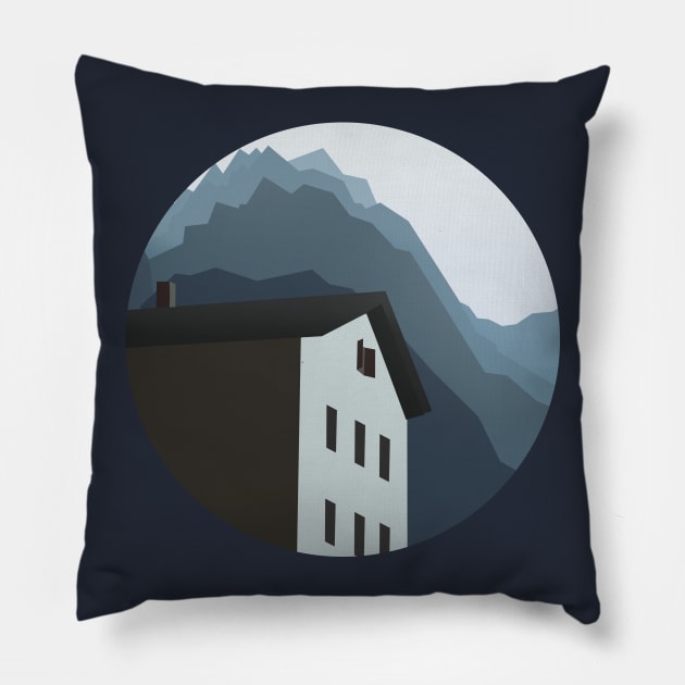 The Scenery Pillow by theladyernestember