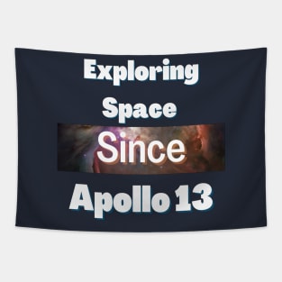 Exploring space since Apollo 13 Tapestry