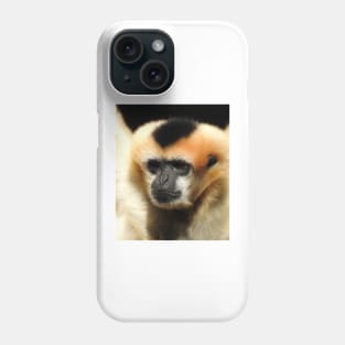 White-cheeked gibbon Phone Case