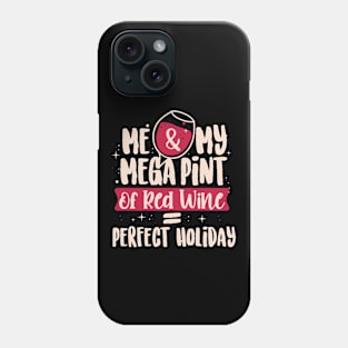 Me & My Holiday Partner T-shirt Design Phone Case