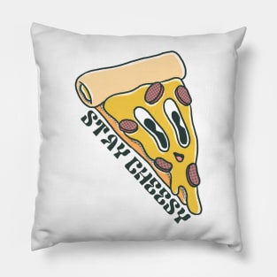 Stay Cheesy Pizza Pillow