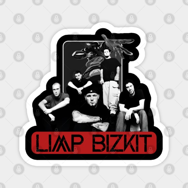 limp bizkit Magnet by Flowerkind