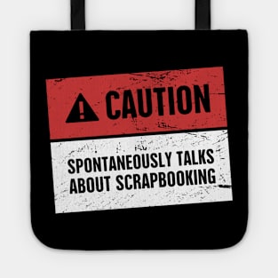 Funny Scrapbooking Design Tote