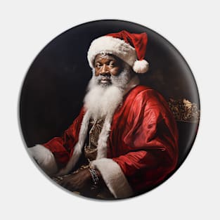 Black Santa by da Vinci Pin