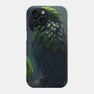 Green Jungle Bird Phone Case