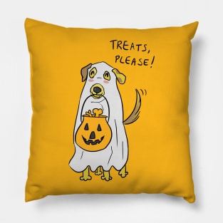 Treats, please! Pillow