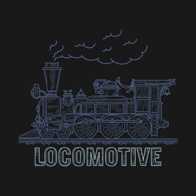 Vintage Locomotive by snewen