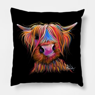 HiGHLaND CoW PRiNT SCoTTiSH ' BRuCe ' BY SHiRLeY MacARTHuR Pillow