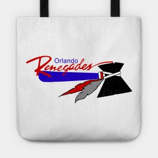 Defunct Orlando Renegades USFL Football 1985 Tote