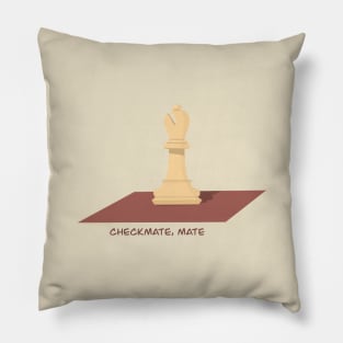 Checkmate, mate Pillow