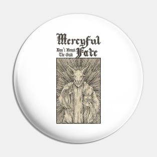 BAPHOMET ON PREACH (MERCYFUL FATE) Pin