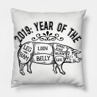 2019 Year of the Pig Pillow