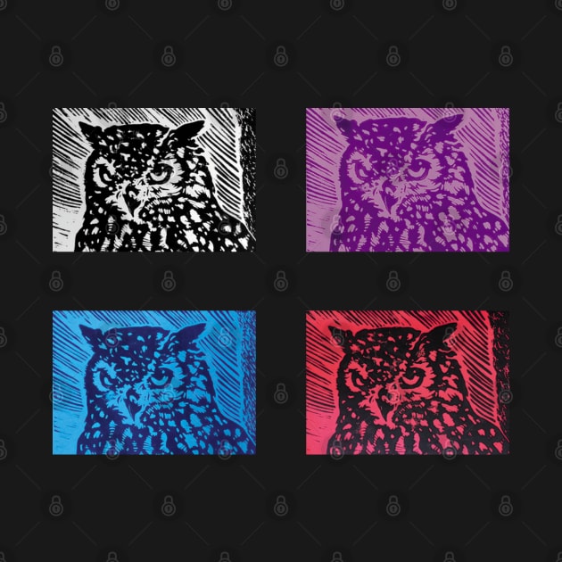 Owl print pack by estevez-artista