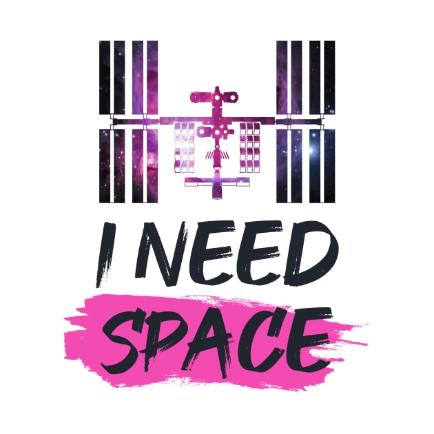 I Need Space ISS by Spatial Beings