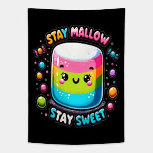 Marshmallow, Stay Mallow Stay Sweet Tapestry