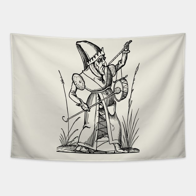 Grotesque #104 The Drolatic Dreams of Pantagruel (1565) Tapestry by n23tees