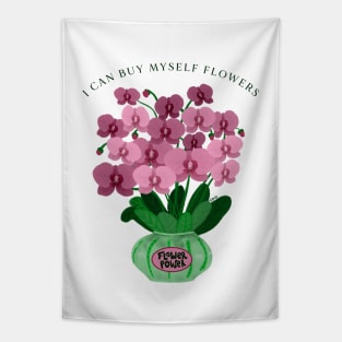 I can buy myself Flowers Tapestry