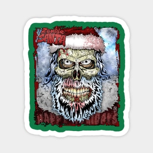 Zombie Santa by Grafixs©/ Miguel Heredia Magnet